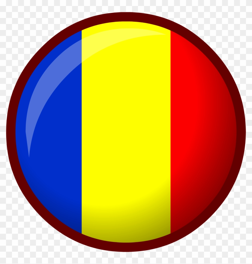 Romania Flag - Romania Flag In Circle #781387
