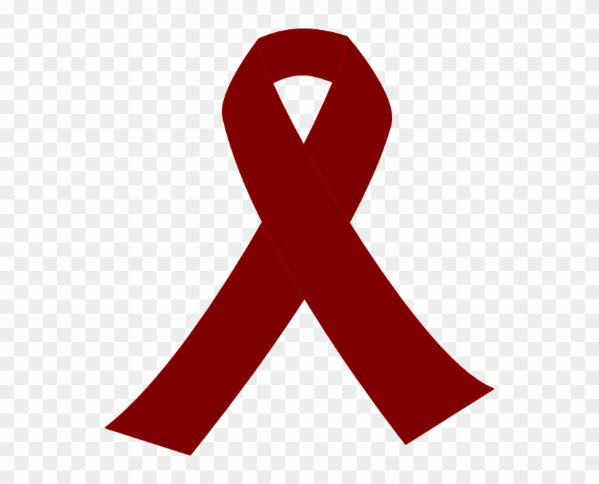 Red Cancer Ribbon Png #781396