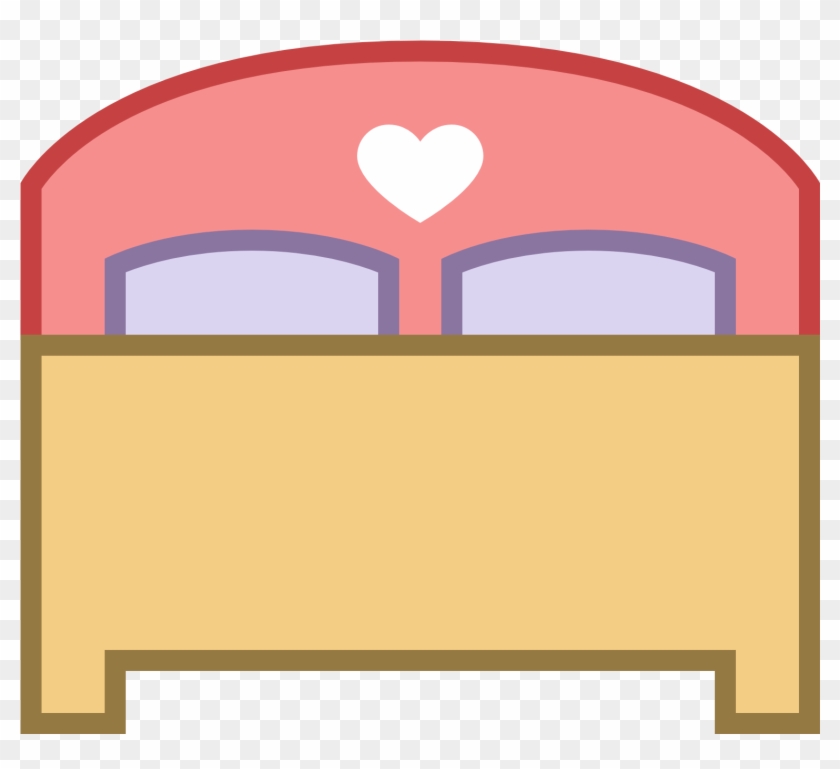Drawn Bed Double Bed - Couple In Bed Icon #781424