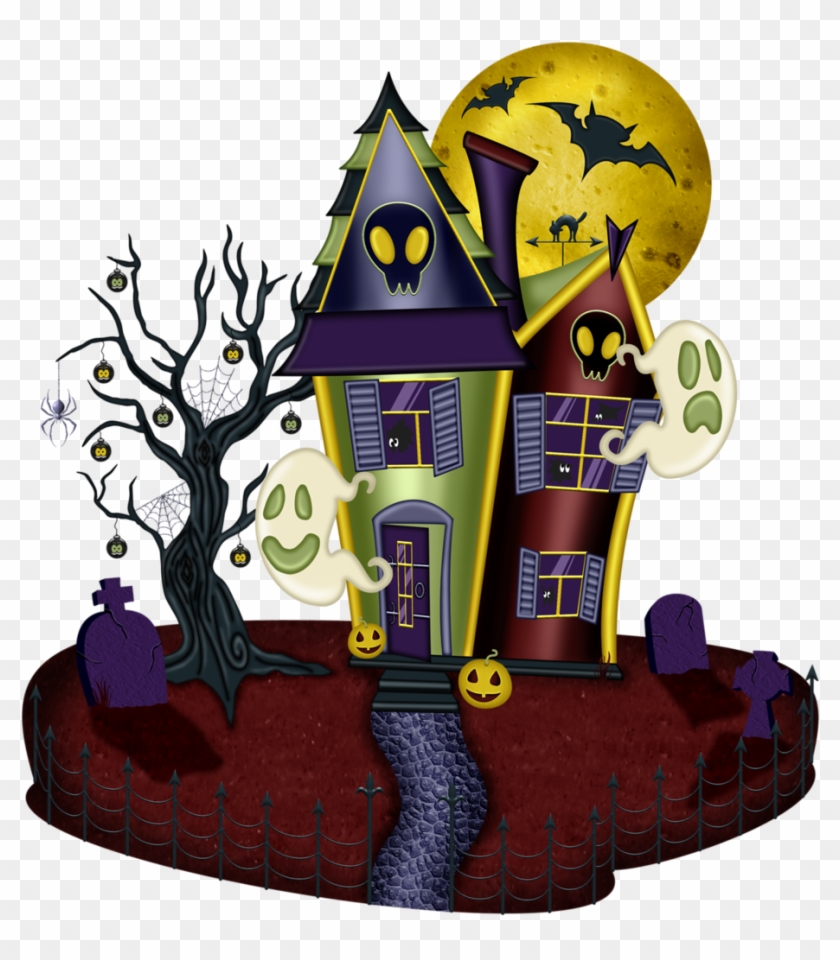 B *✿* Phantasmagoria - Halloween House Png #781458