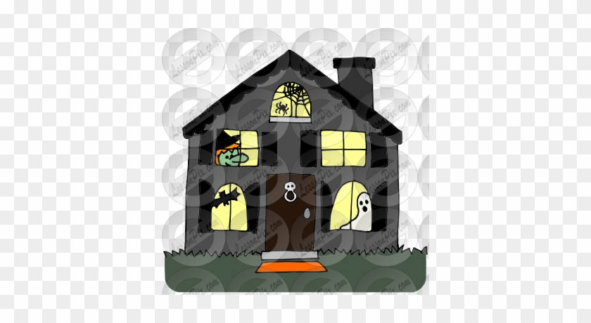 Haunted House Picture - Cartoon #781518