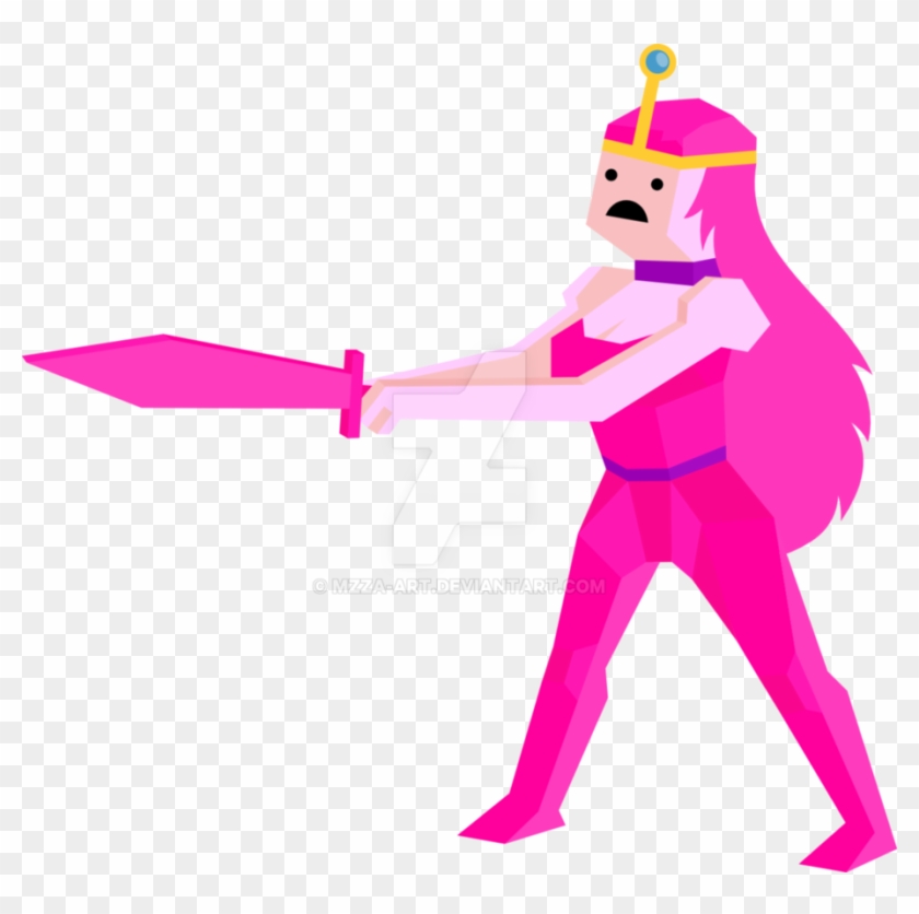 Princess Bubblegum The Knight By Mzza-art - Princess Bubblegum The Knight By Mzza-art #781581