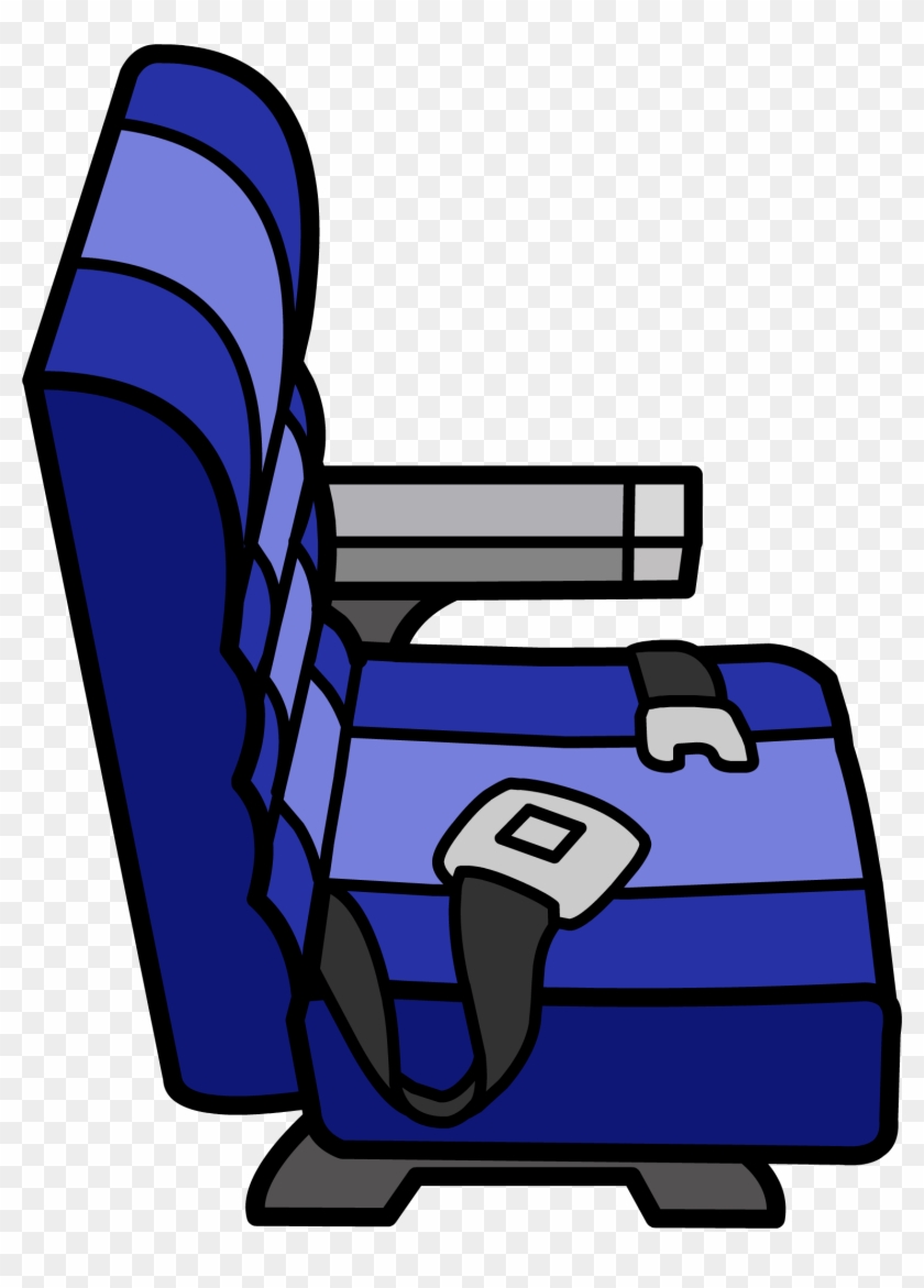 Airplane Seats Clipart - Airplane Seat Club Penguin #781611