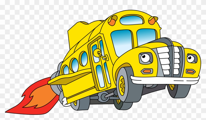 The Magic School Bus - Magic School Bus Clipart #781669