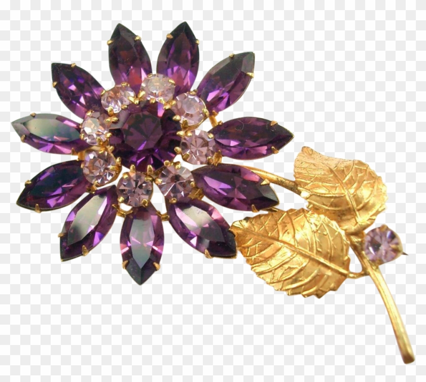 Vintage Jewelry Purple Gold - Stem Cell Gap Junctions #781720