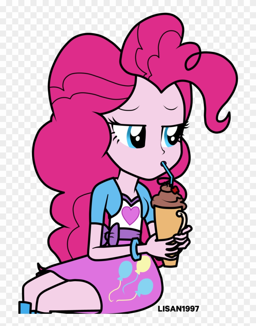 [vector] Pinkie Pie Milkshake By Lisan1997 - Pinkie Pie #781789