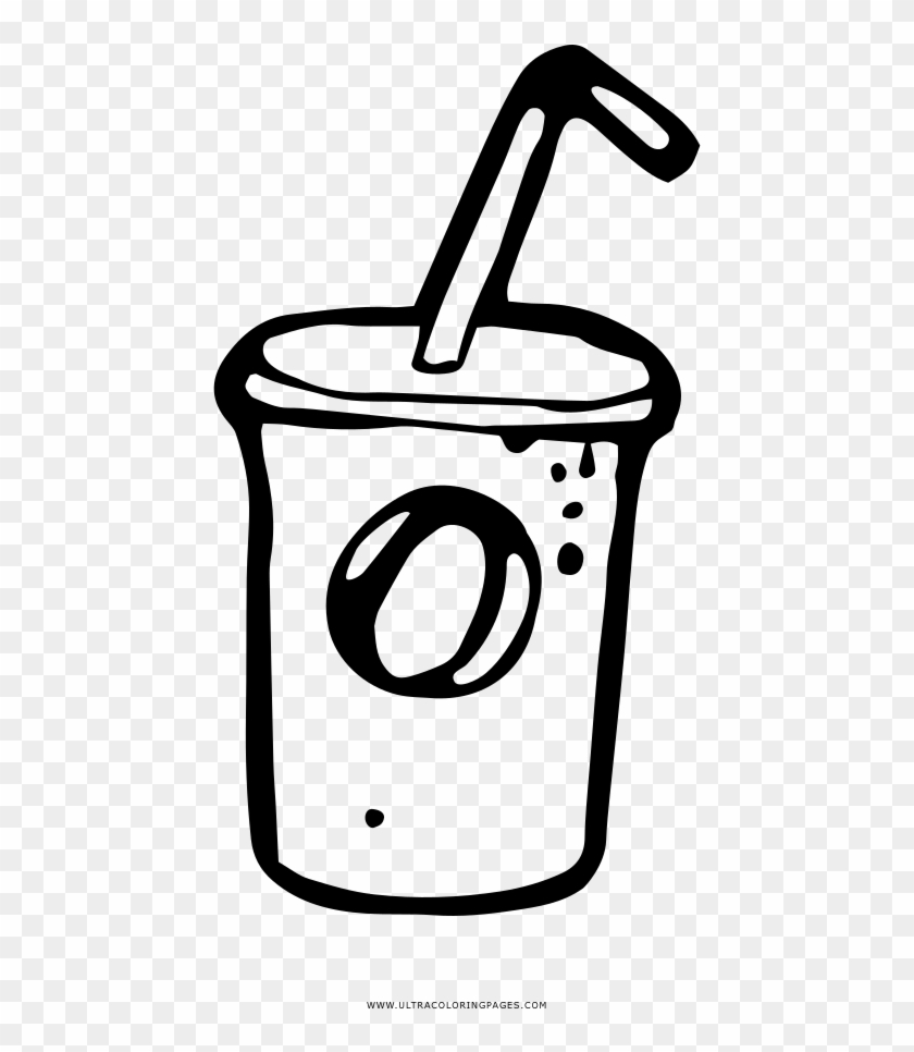 Milk Shake Coloring Page - Milkshake #781824