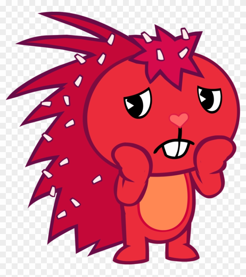 Red Dandruff Porcupine By Nemaohtf - Happy Tree Friends #781842