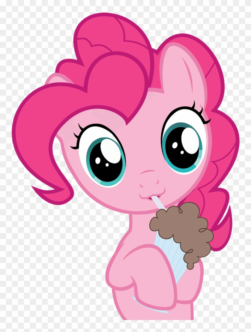 Pinkie Pie Milkshake By Pinkiepiemike - Mlp Freckles Applejack #781959