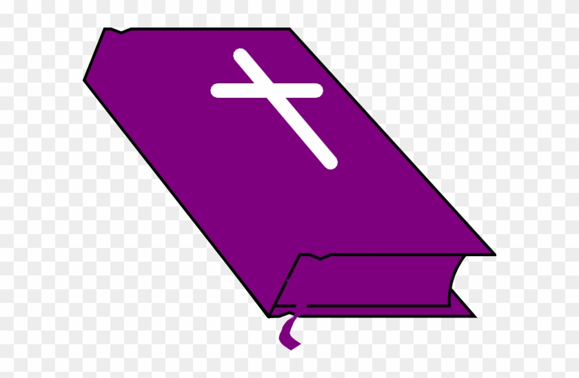 Purple Bible Clip Art At Clker - Bible Clip Art #782008