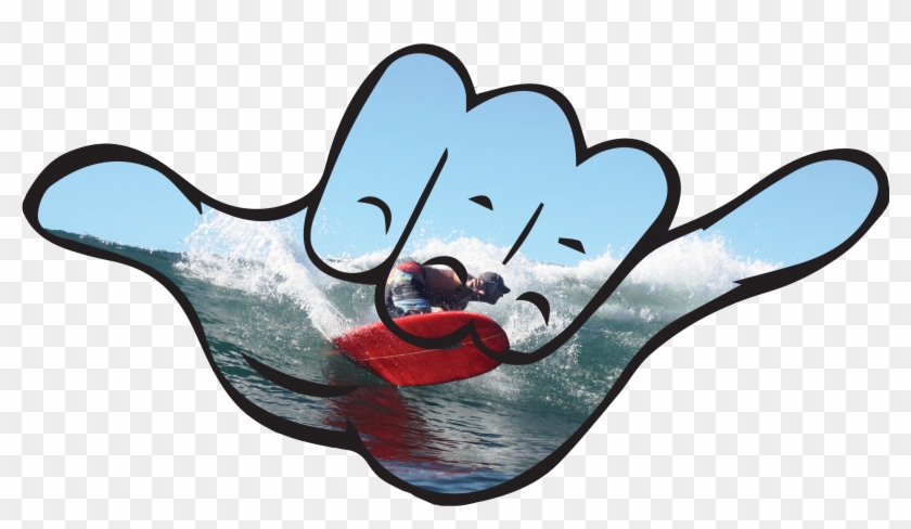Shaka Sign Hang Ten Emoji Clip Art - Hang Loose Hand Sign #782040