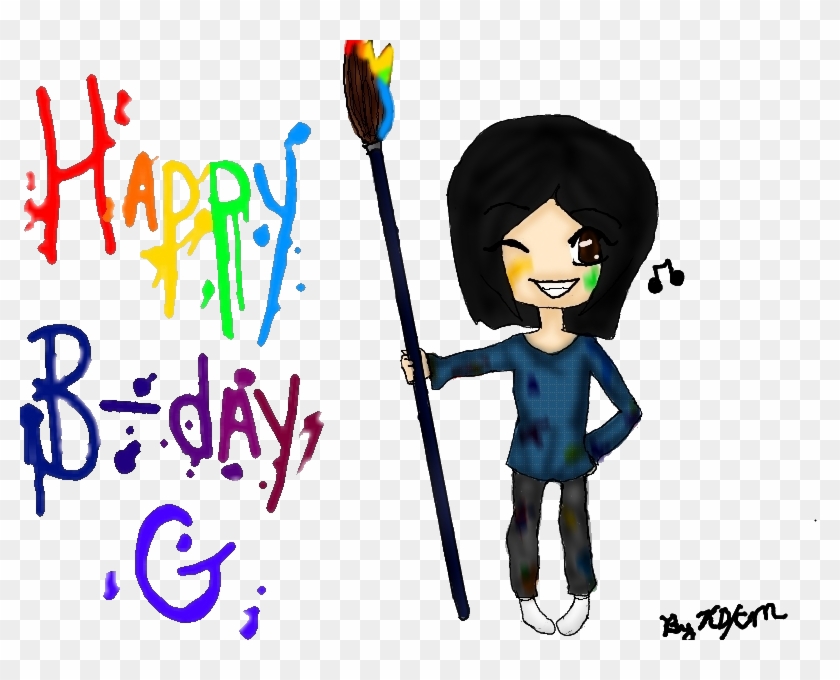 Happy Birthday G~ By Cookies-milkshake - Drawing #782114