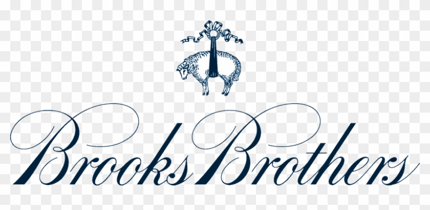 Preppy Brands - Brooks Brothers Black Aviator Sunglasses #782130