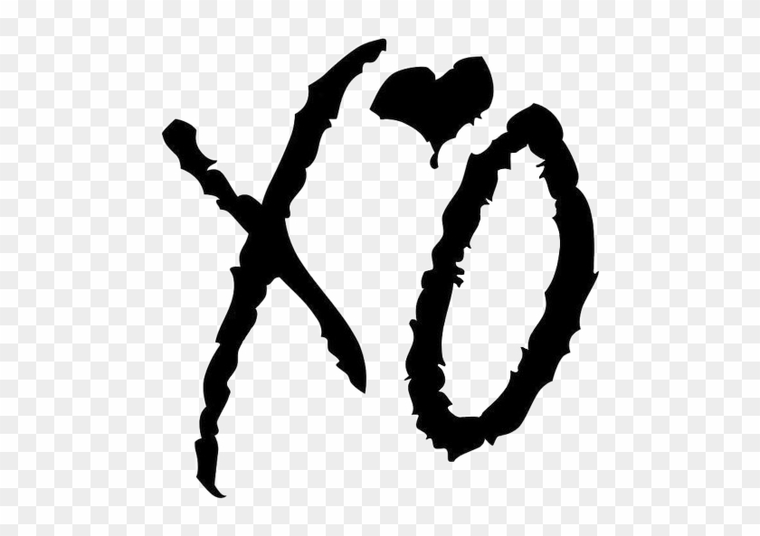 Xo Theweeknd Stickers Music Rap Ovoxo Logo Xotourlife - Xo Logo The Weeknd #782173