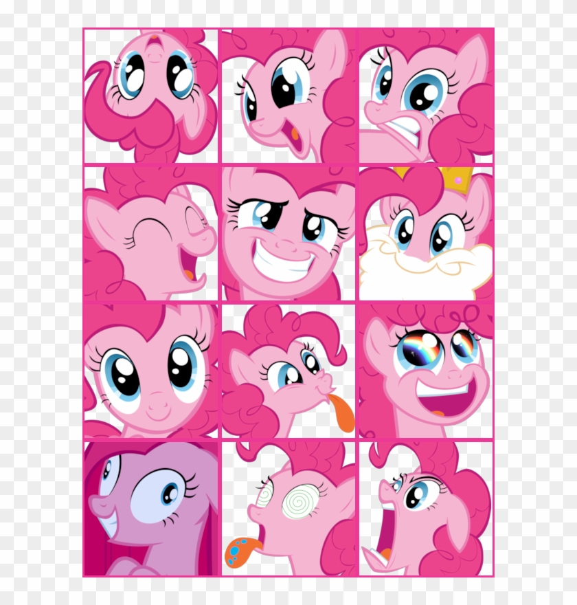 Kari The Penguin Images Crazy Pinkie Pie Hd Wallpaper - My Little Pony  Pinkie Pies Face - Free Transparent PNG Clipart Images Download