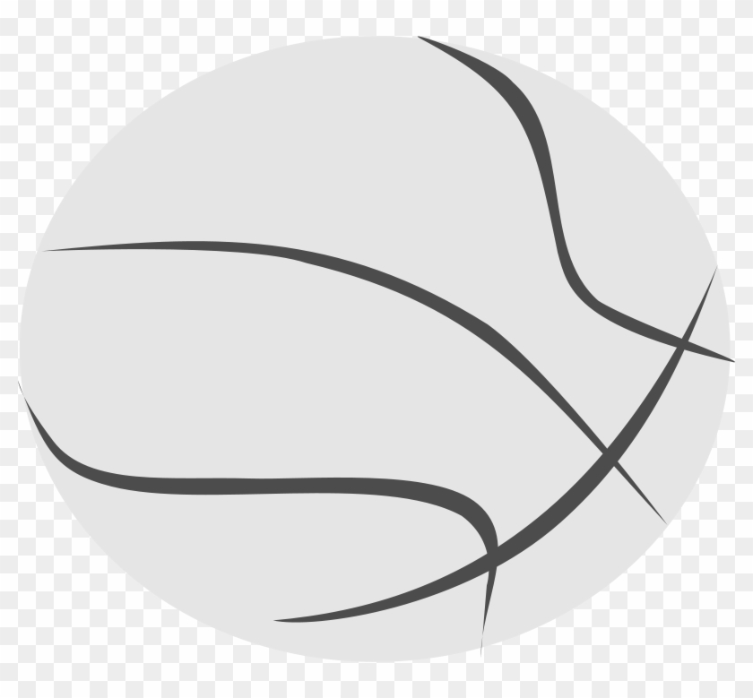 Basket Clipart Bola - Basketball Logo White Png #782307