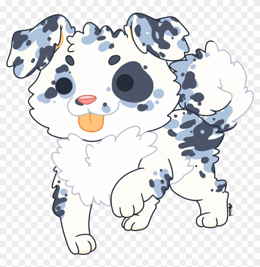 Blue Koi Shepherd By Pastelfruits Blue Koi Shepherd - Cartoon #782379