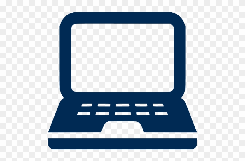 Laptops - Laptop Icon Png Blue #782385