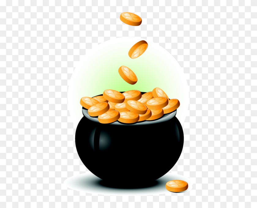 Share This Image - Pot Of Gold Image Vector #782501