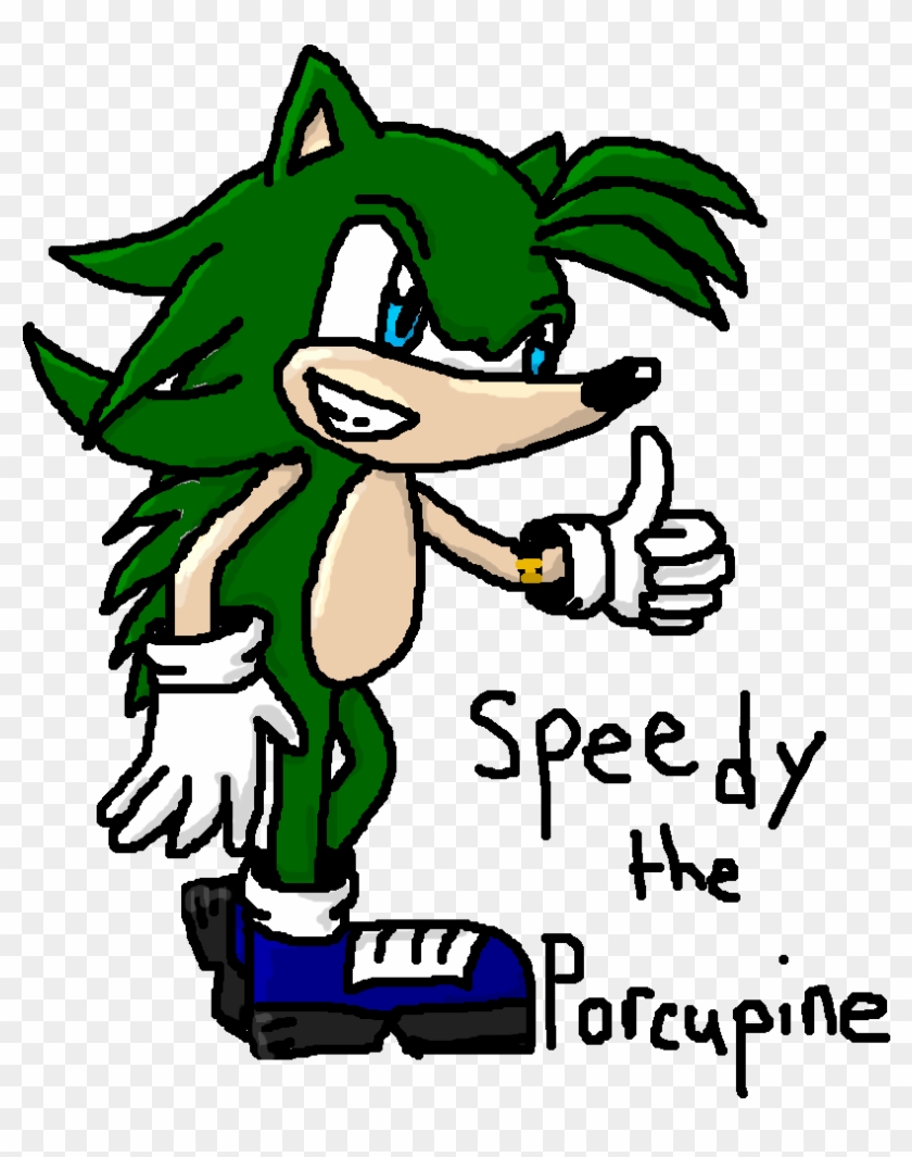 Speedy The Porcupine - Cartoon #782753