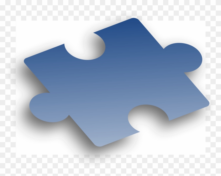 Puzzle Piece Blue - Cross #782896