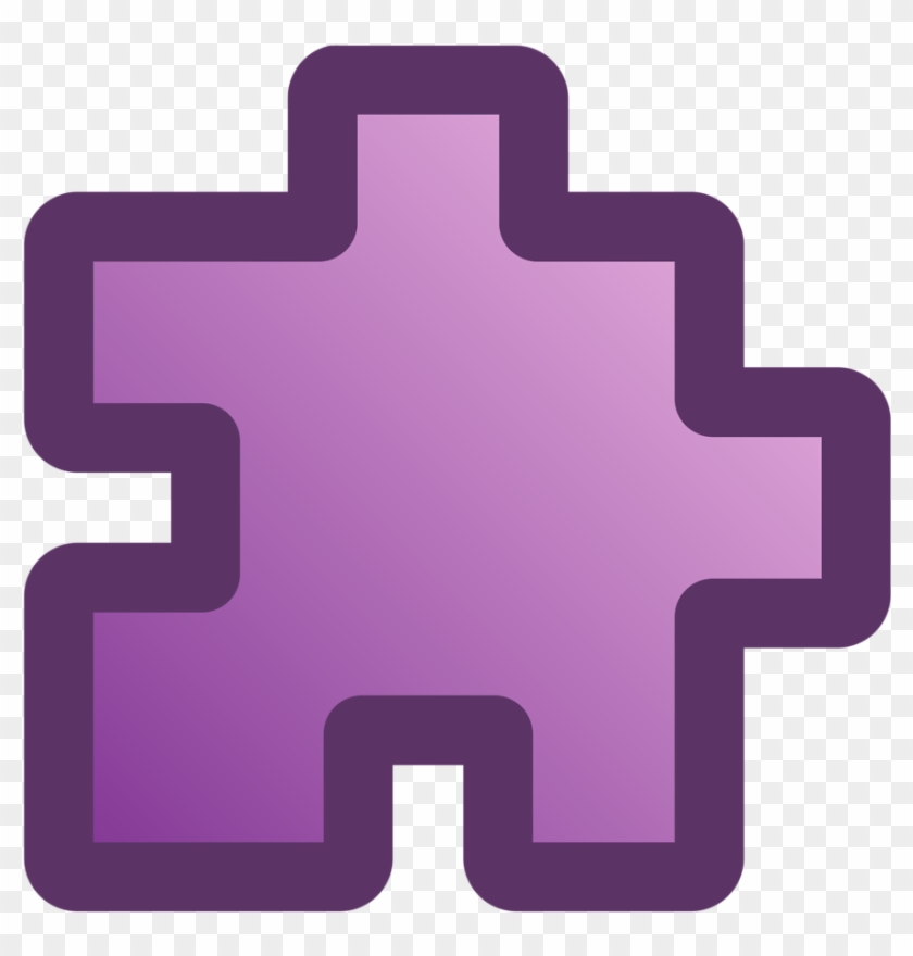 Illustration Of A Purple Puzzle Piece - Quebra Cabeça Rosa Png #782902