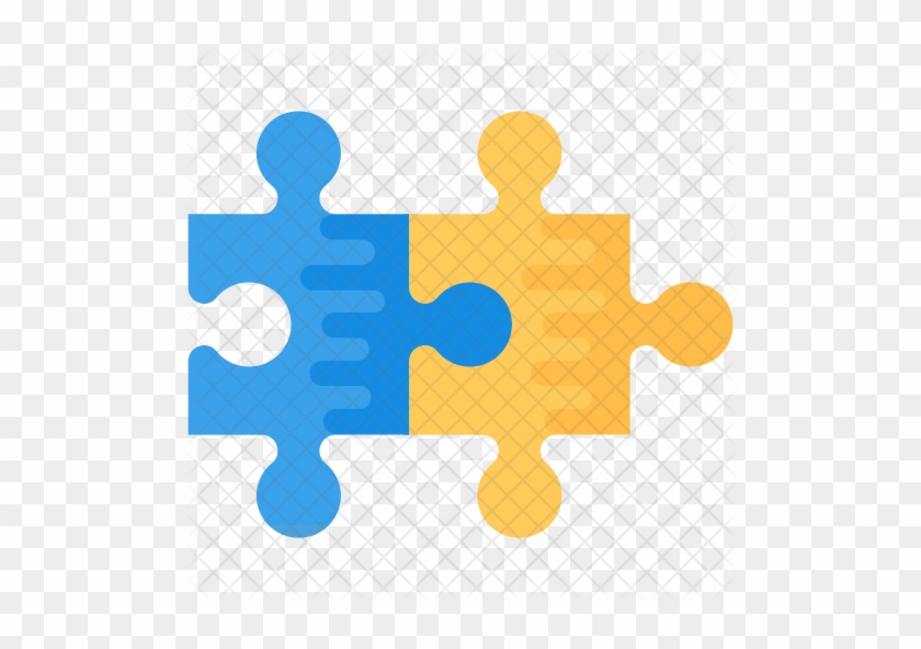 Jigsaw Pieces Icon - Jigsaw Puzzle #782910