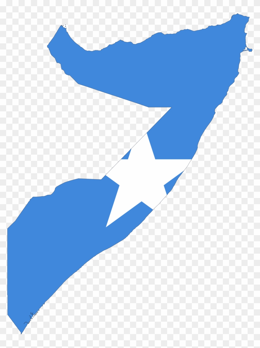 Somalia Flag Map - Somalia Flag In Country #782927
