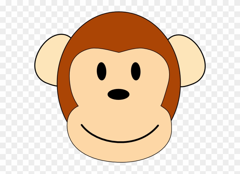 Monkey Face Clipart #782948