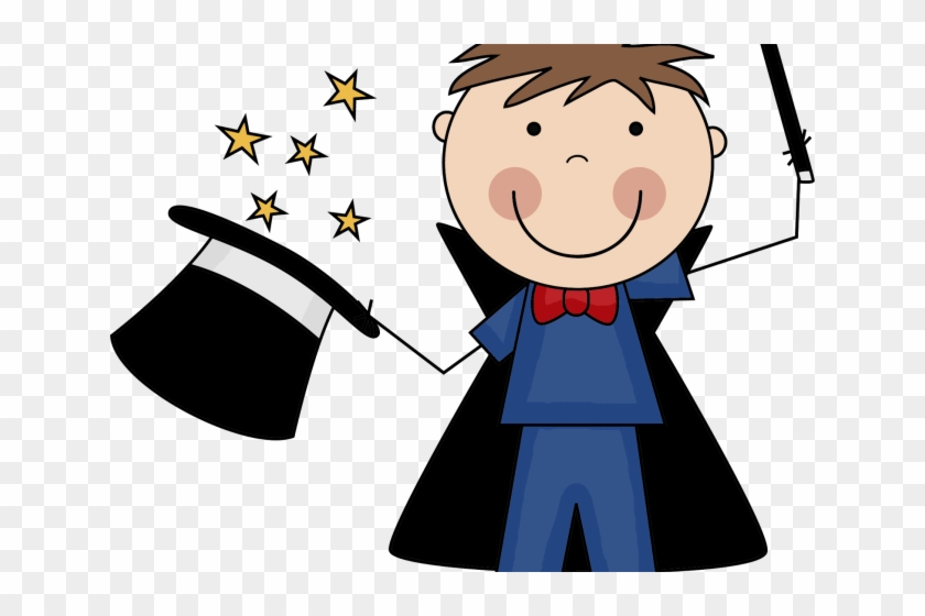 Magic Clipart Boy - Magic Tricks Clip Art #782982