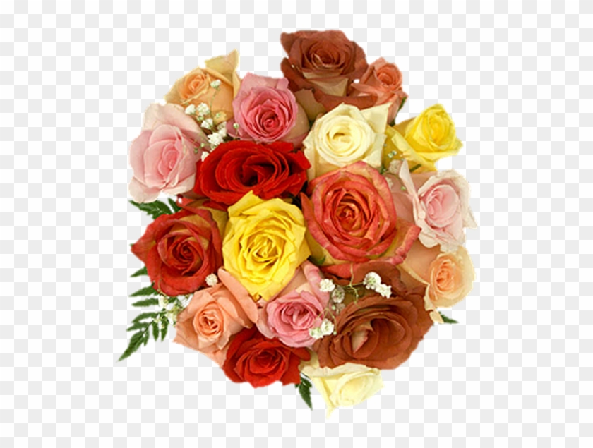 Flower Bouquet Garden Roses Birthday Clip Art - Flower Bouquet Garden Roses Birthday Clip Art #783070