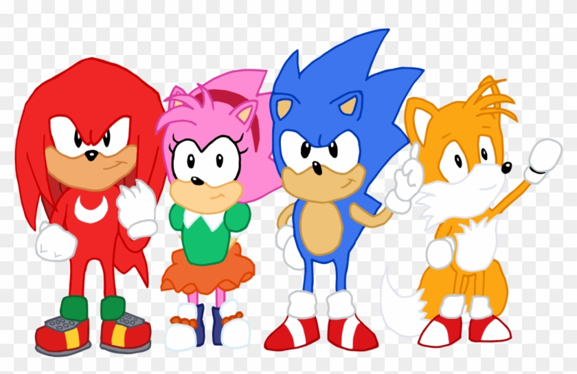 Danielasdoodles 321 44 Sonic And Friends By Edcom02 - Cartoon #783133
