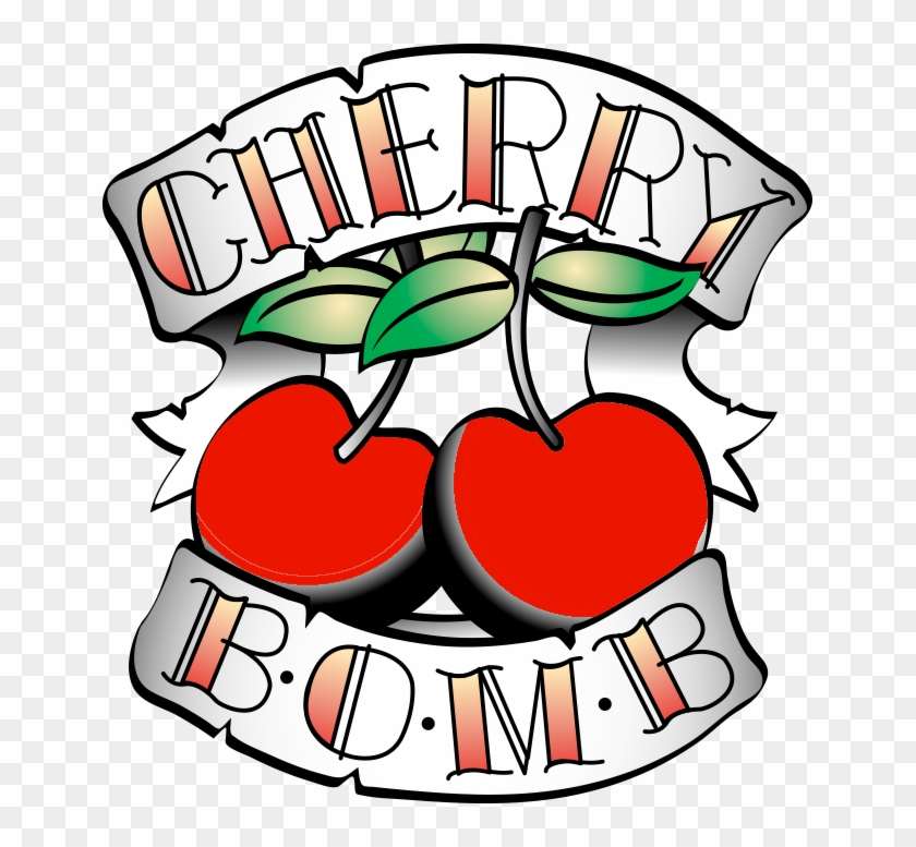 Cherry Bomb Hybrid - Tatoo Design Rockabilly Style #783172
