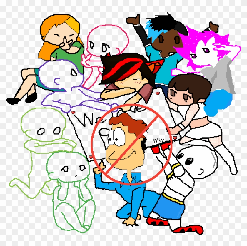 Draw Yourself Collab By Antijonarbuckle - Cartoon #783183