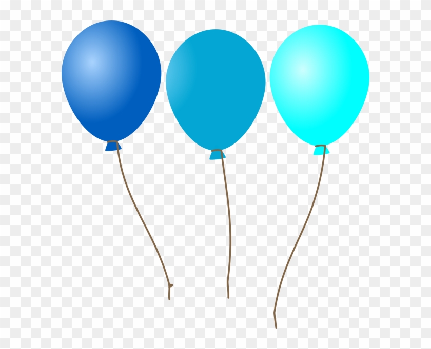 Blue Balloons Clip Art #783237