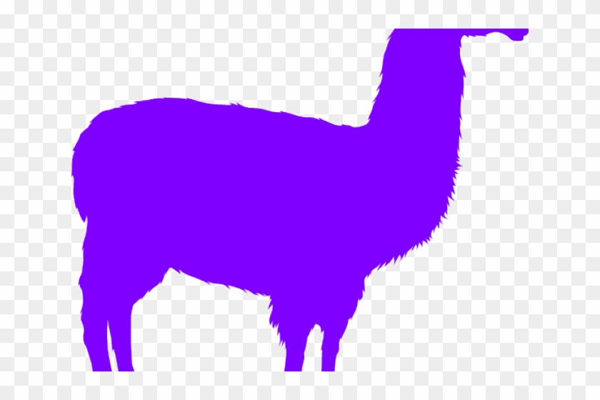 Purple Llama Cliparts - Cafepress Llama Throw Pillow #783245
