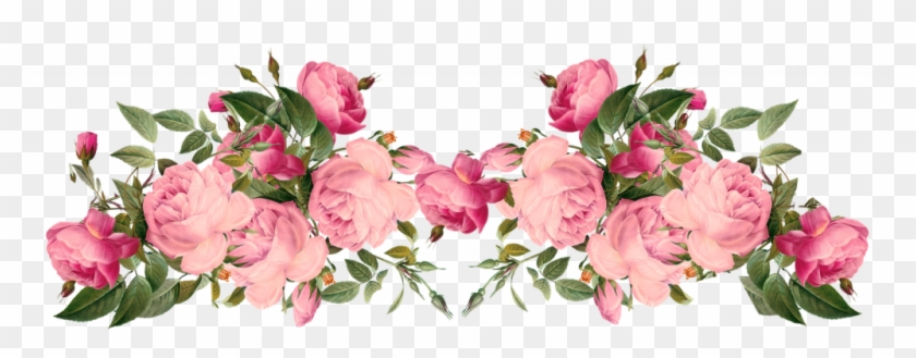 Download Cute Pink Rose Border Clip Art Free - Download Cute Pink Rose Border Clip Art Free #783261