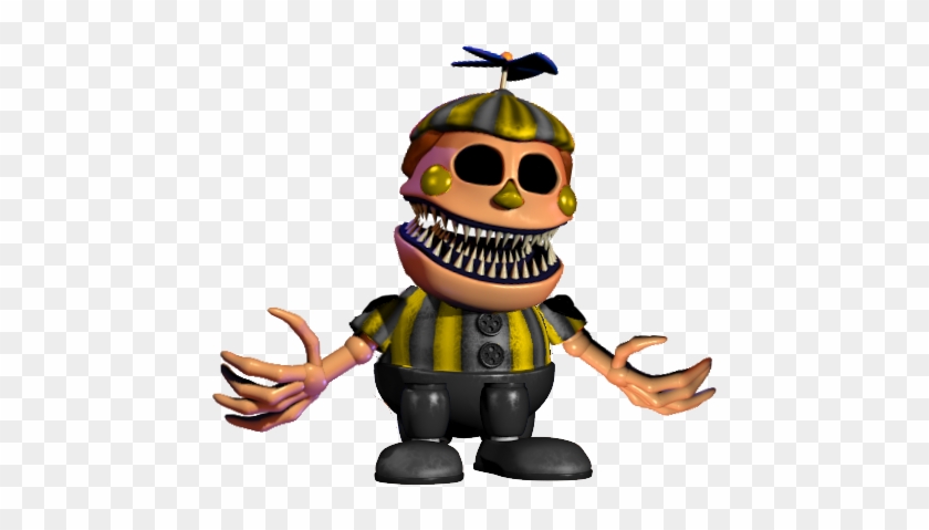 Golden Nightmare Bb - Fnaf Nightmare Bb #783324