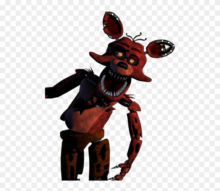 Nightmare Original Foxy By Waterrush94 On Deviantart - Five Nights At Freddys #783326