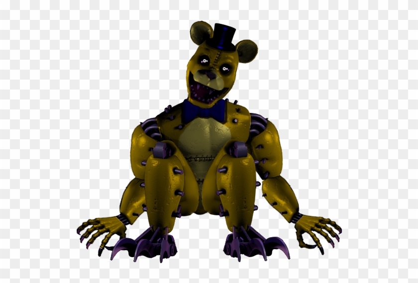 Monster Golden Freddy By Fnaf-fan201 - Five Nights At Freddy's #783327