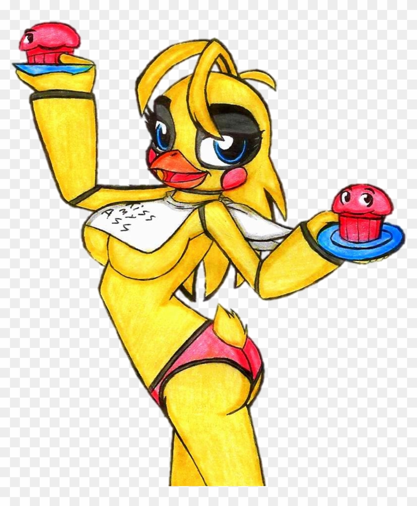 Toychica And Your Cupcakes By Roy Land On Deviantart - Toy Chica Fanart.