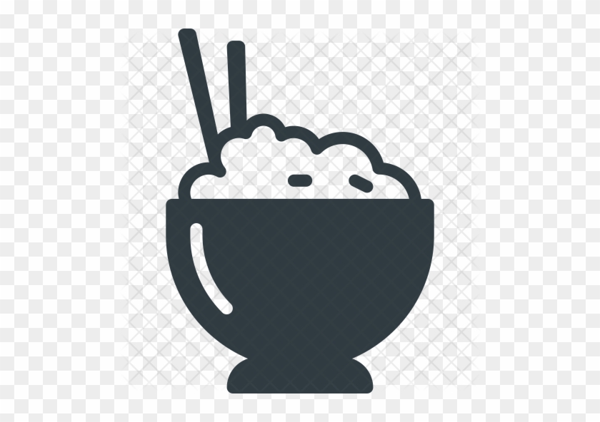 Rice Bowl Icon - Food #783360