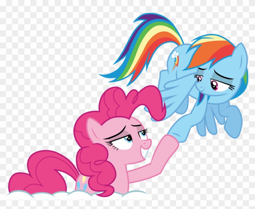 Pinkie Pie And Rainbow Dash By Cloudyglow - Pinkie Pie And Rainbow Dash #783375