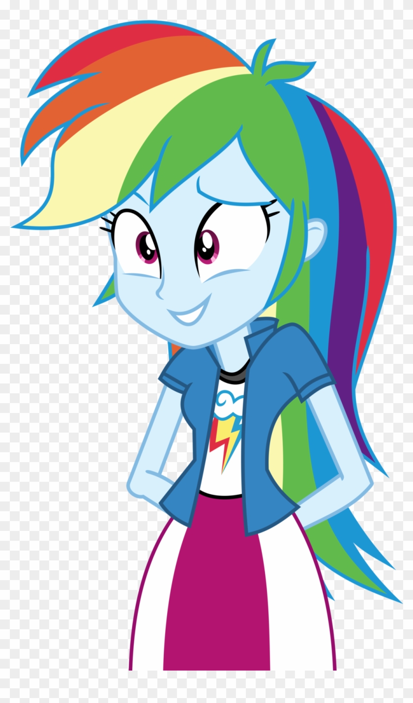 Rainbow Dash Positively Unsure By Uponia Rainbow Dash - Imágenes De Rainbow Dash #783379