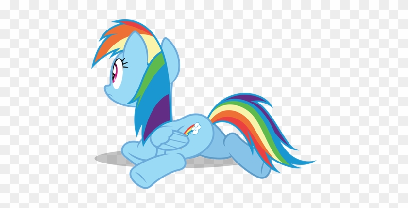 Main Six Rainbow Dash On Mlpvectorclub Deviantart - Mlp Rainbow Dash Vector #783418