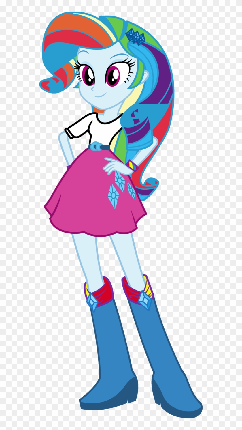 Rainbow Dash Rarity By Iamsheila - Mlp Equestria Girls Rarity #783429