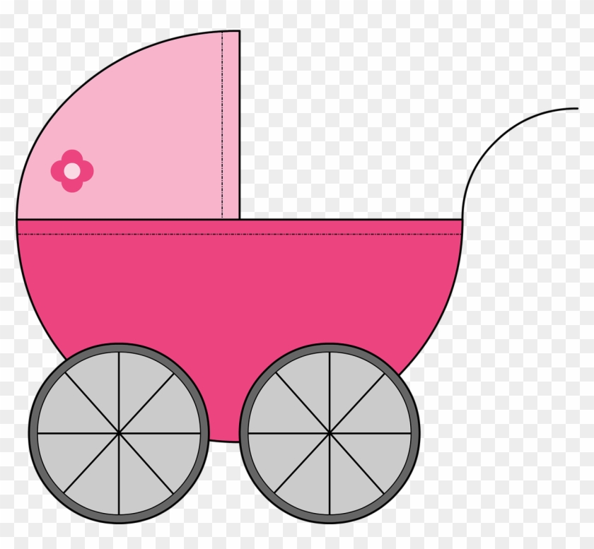 Cart Baby Baby Carriage Girl Png Image - Geburt Glückwünsche #783450