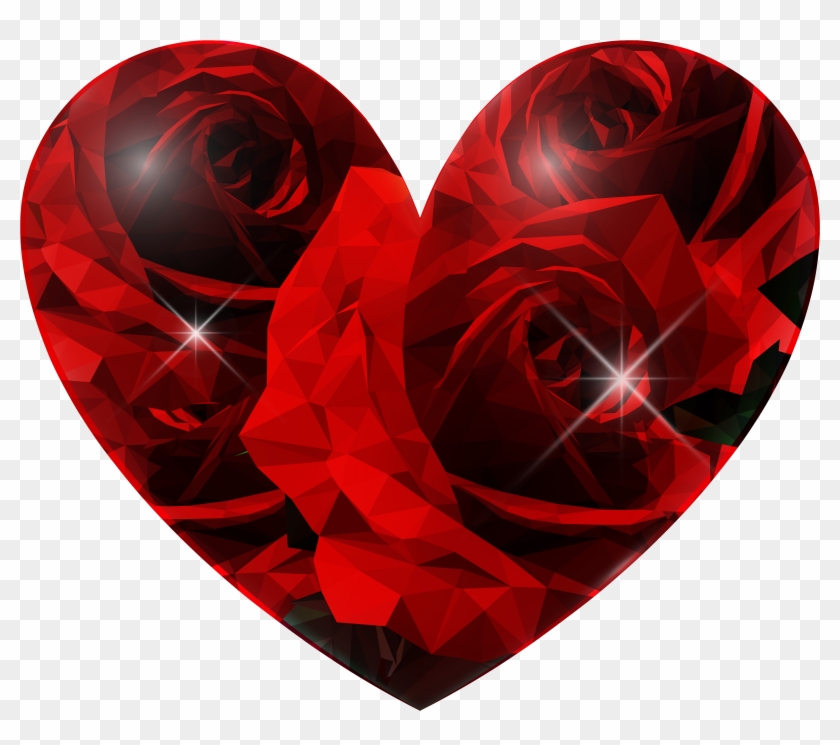 Heart Png - Rose Images With Hearts #783451