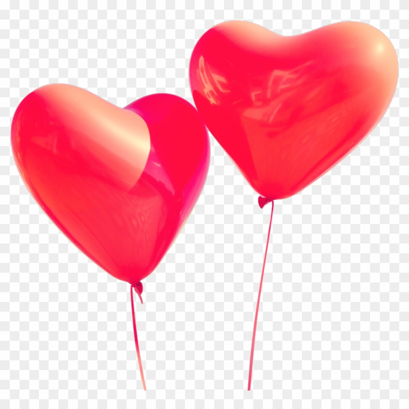 Valentines Day Png Image - Heart Shaped Helium Balloons #783571