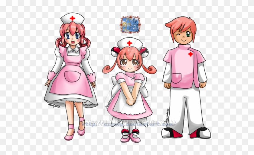 Re-design Nurse Joy By Azzuly - Pokemon Male Nurse #783595